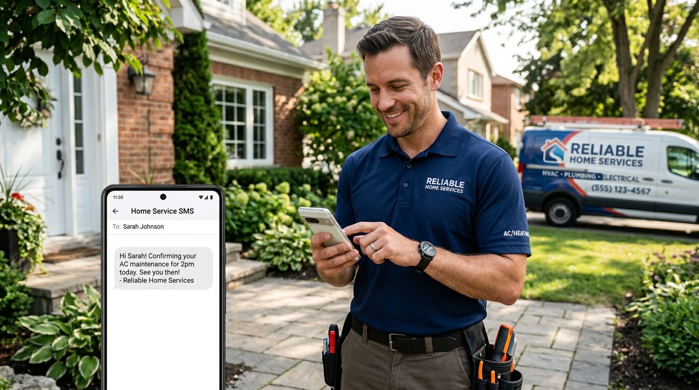 SMS marketing for home service businesses