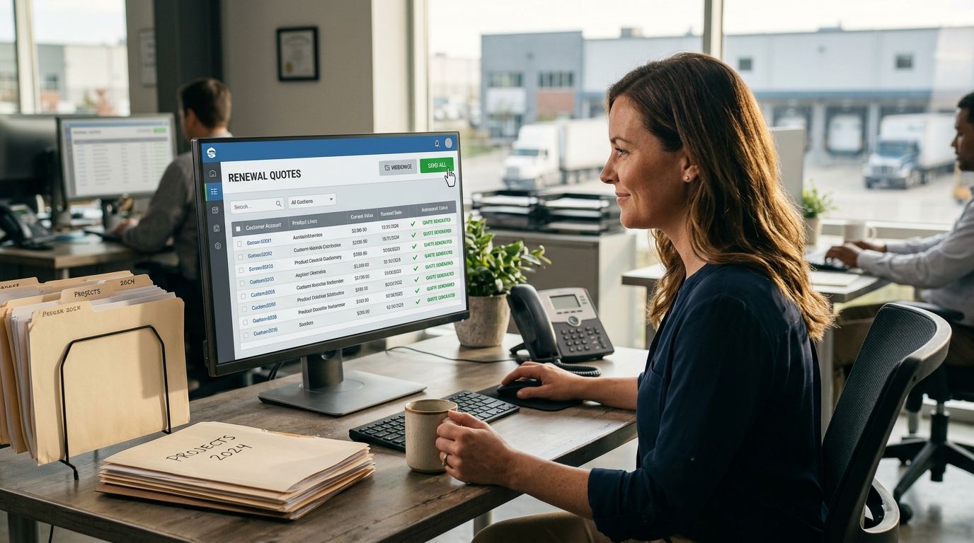 How to automate renewal quotes for industrial distributors