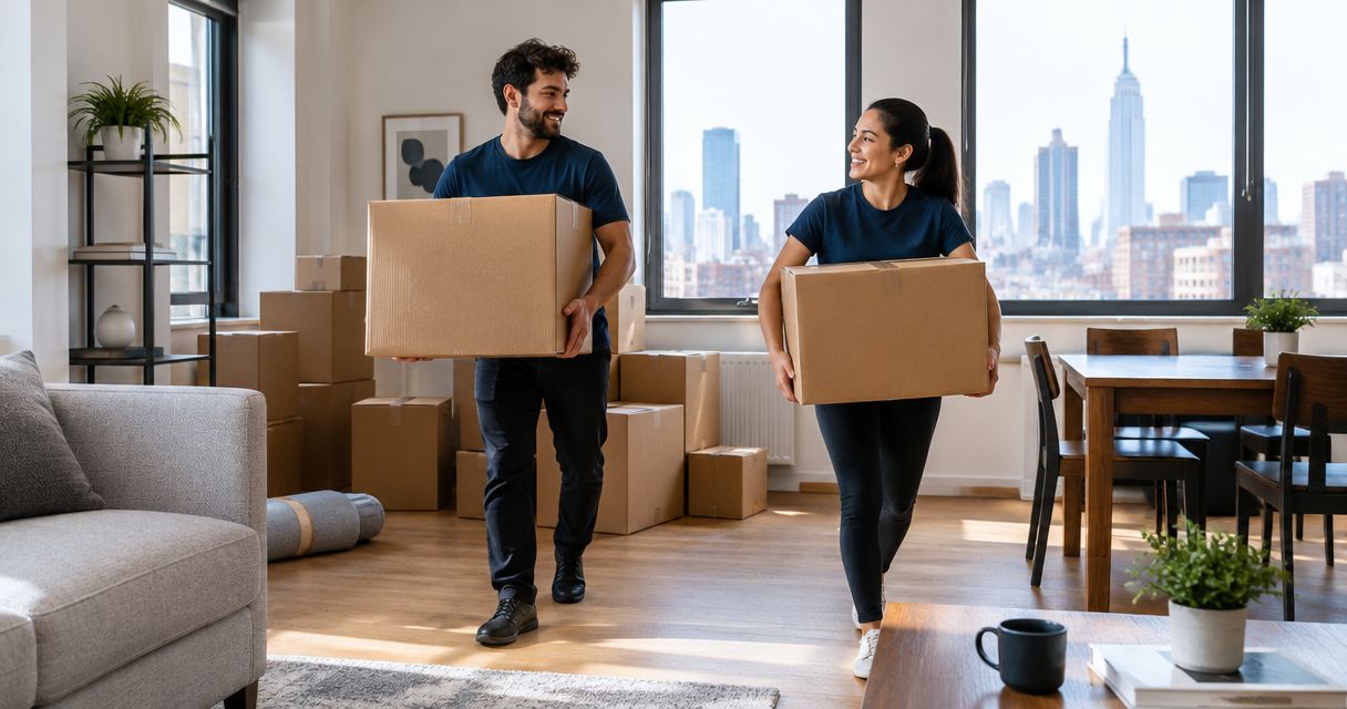 How much does hourly moving cost for a small NYC apartment?