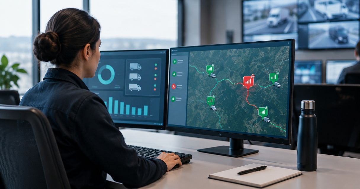 Automatically alert dispatch when a fleet loses signal