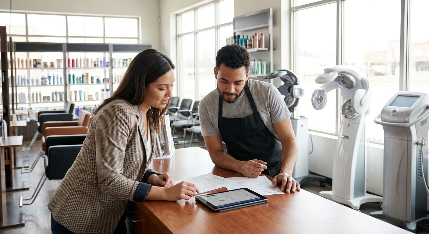 Customer finance for beauty equipment and salon supply retailers
