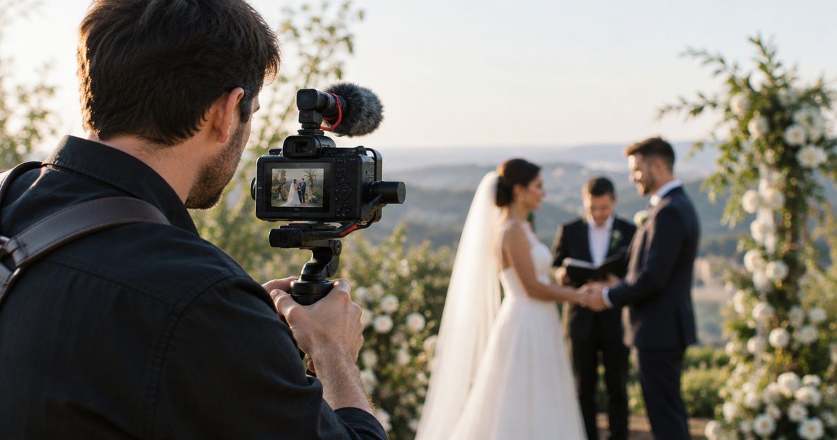 Can a wedding photographer also film video?