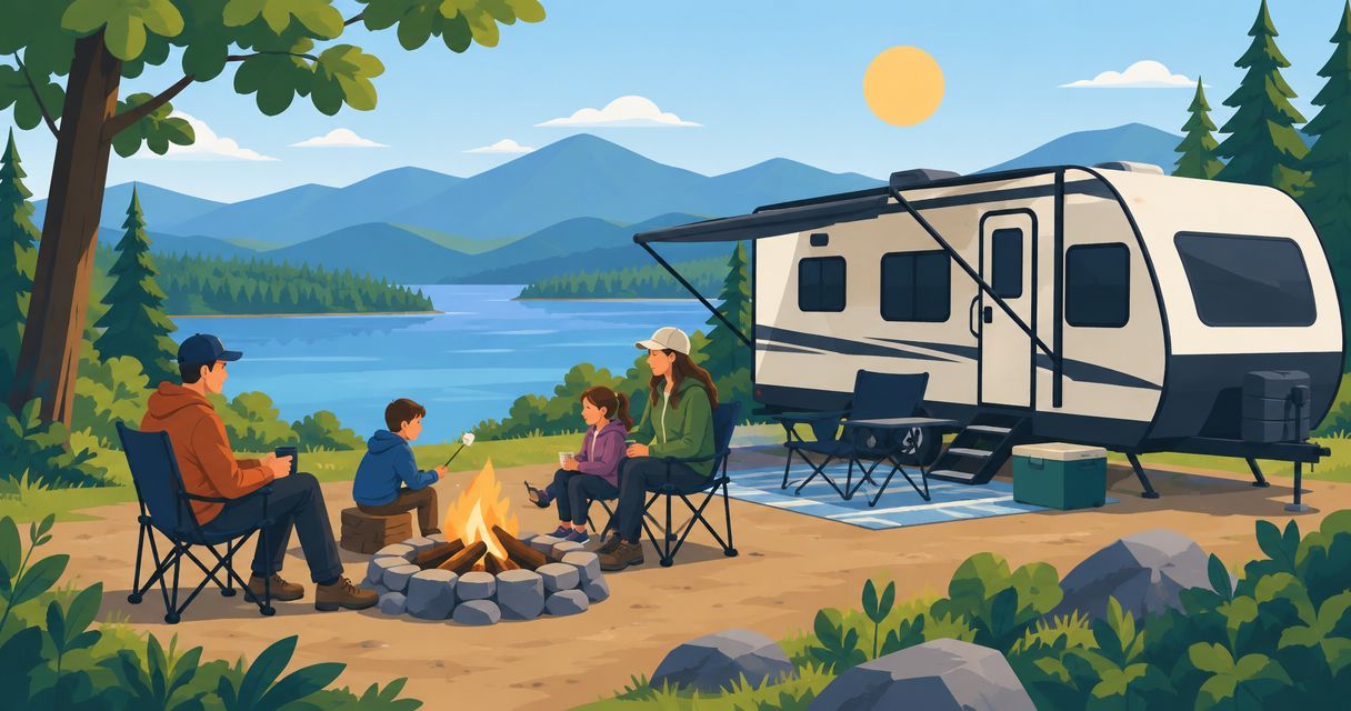 Best travel trailers for families camping in the Carolinas in 2026