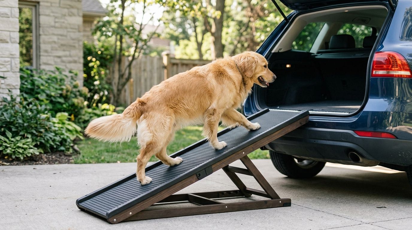 Best dog ramps for large breeds in 2026
