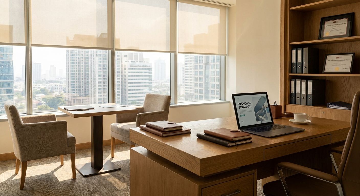Private office for franchise consultants and brokers