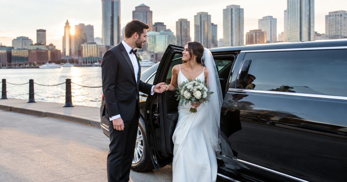 Best wedding limo services in Boston 2026