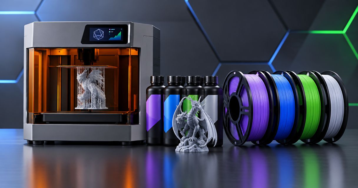 Melhores resinas para impressora 3D em 2026