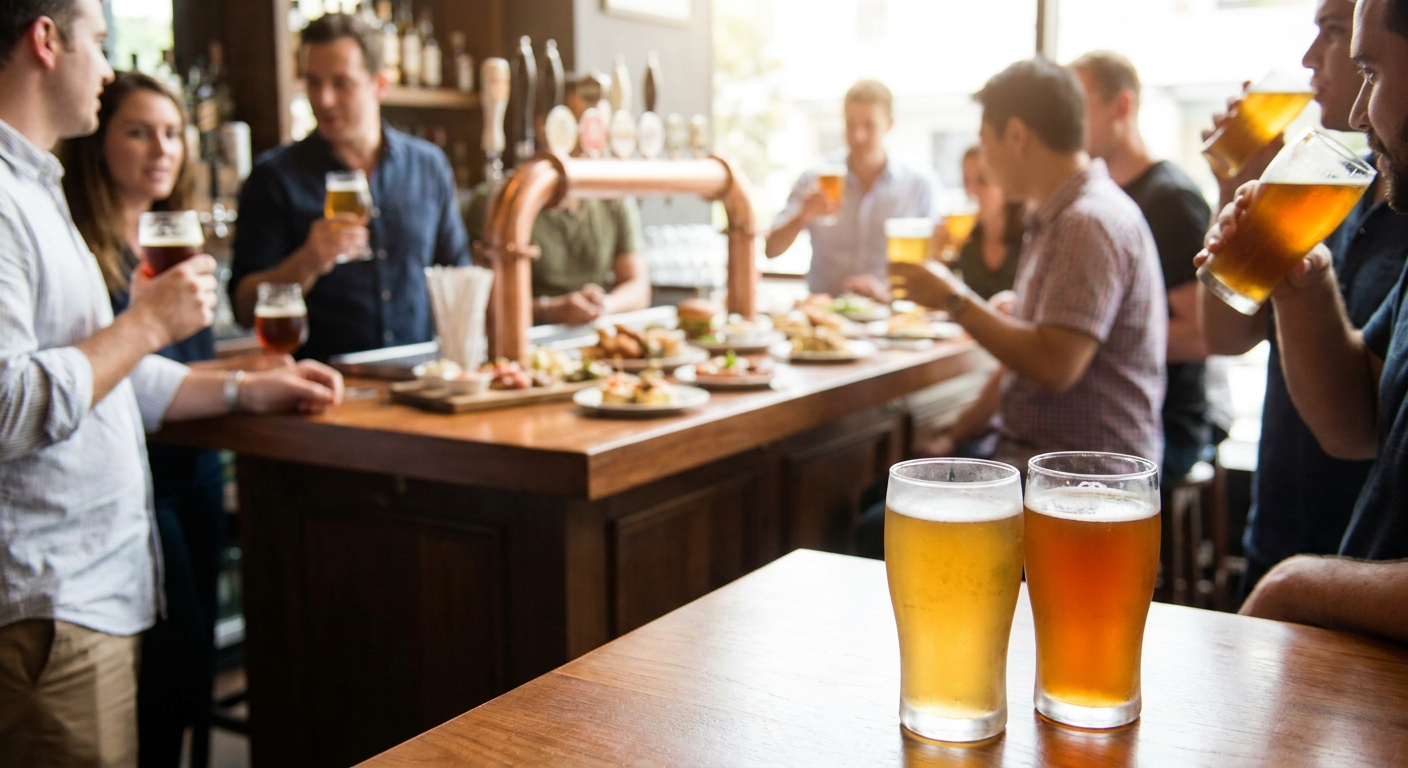 Best all-you-can-drink craft beer buffet Bangkok