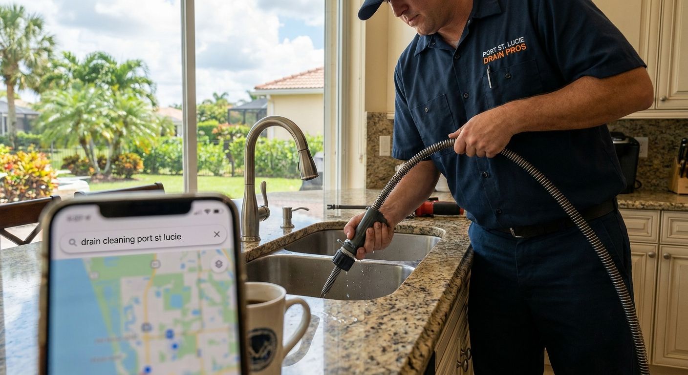 Drain cleaning services for Port St. Lucie homeowners