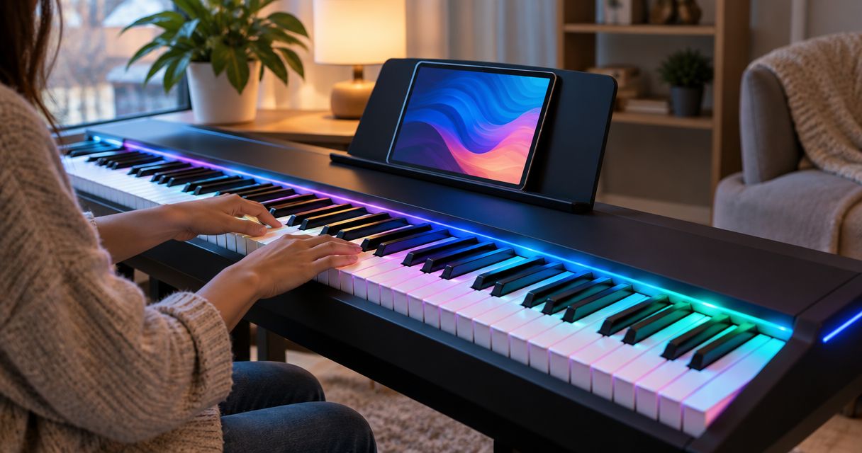 Top 7 LED light kits for piano and keyboard practice