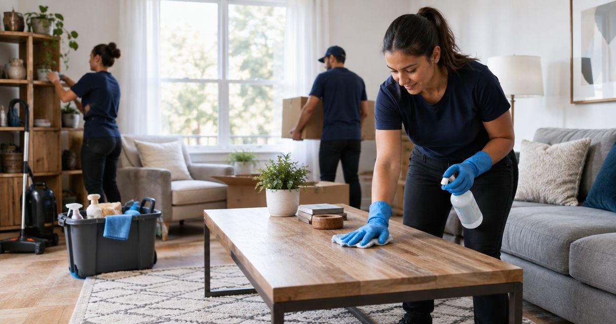 How long does a full house cleanout take?