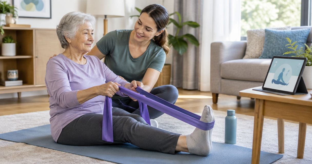 Home physiotherapy for seniors: a guide for adult children