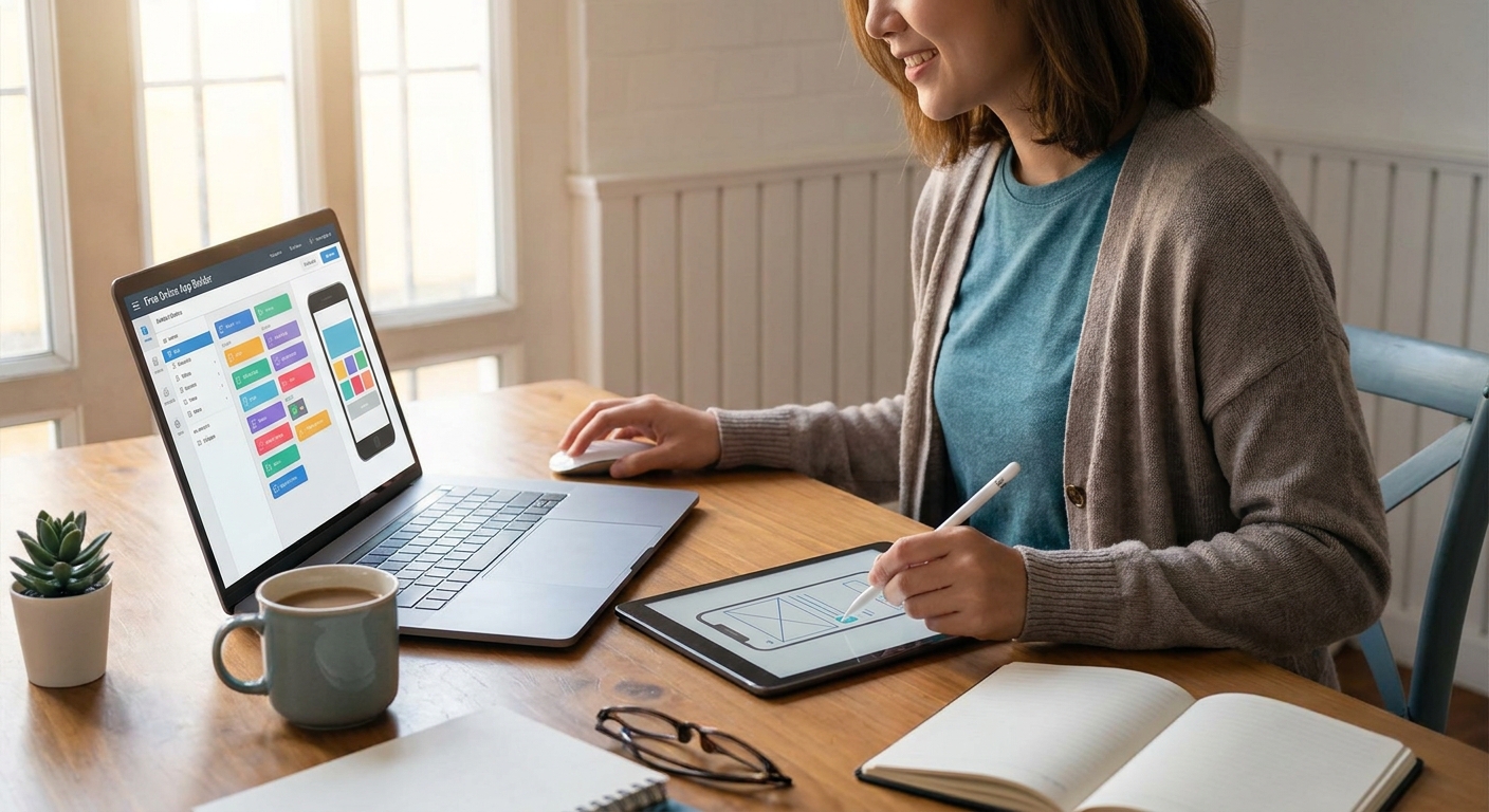 Best free online app builder for first-time builders