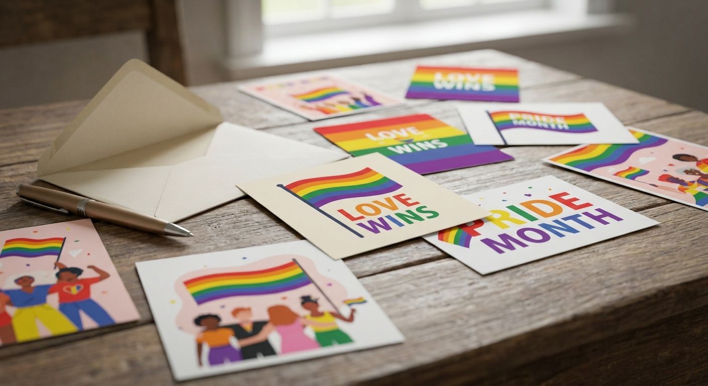 Best pride postcards to send for pride month