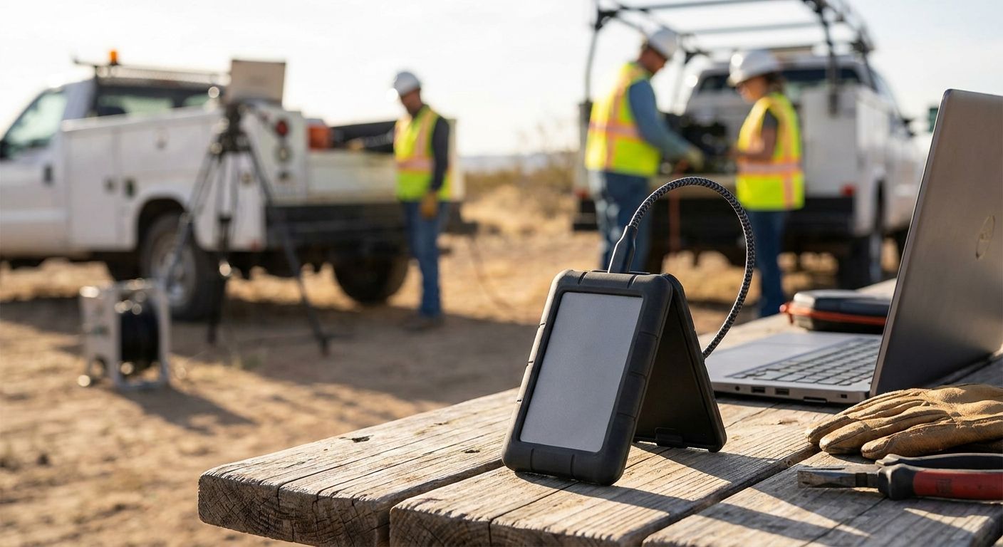 External SSDs for field technicians and mobile teams