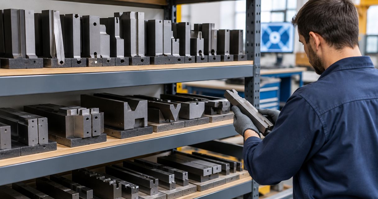 How to store press brake tooling to prevent rust and damage