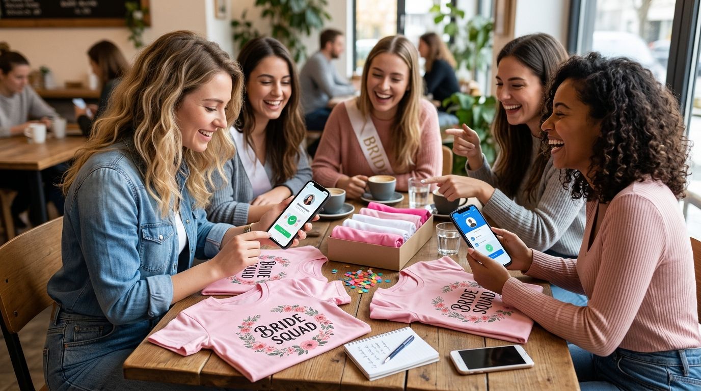 How to split a bachelorette shirt order with Venmo or Cash App