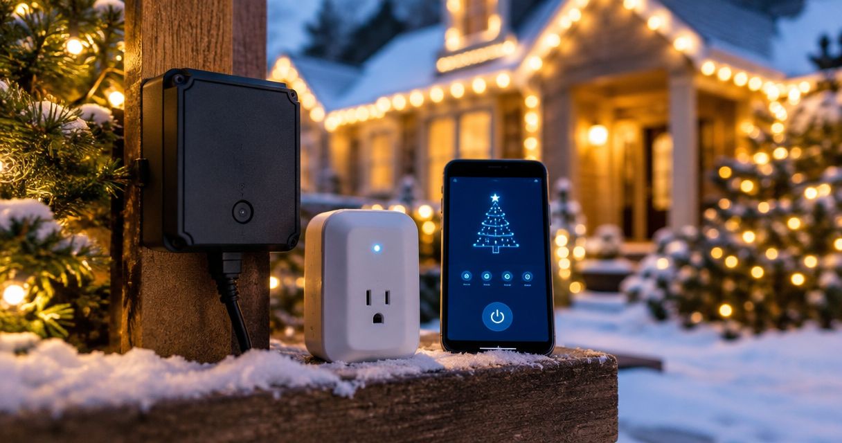 Best christmas light timers and smart controllers 2026