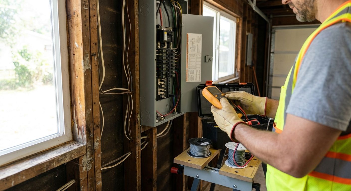 Electrical panel upgrades for older Port St. Lucie homes