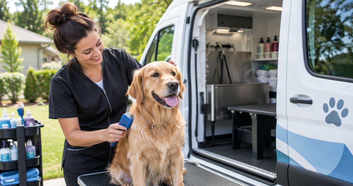 Mobile dog grooming for first-time owners: complete 2026 guide