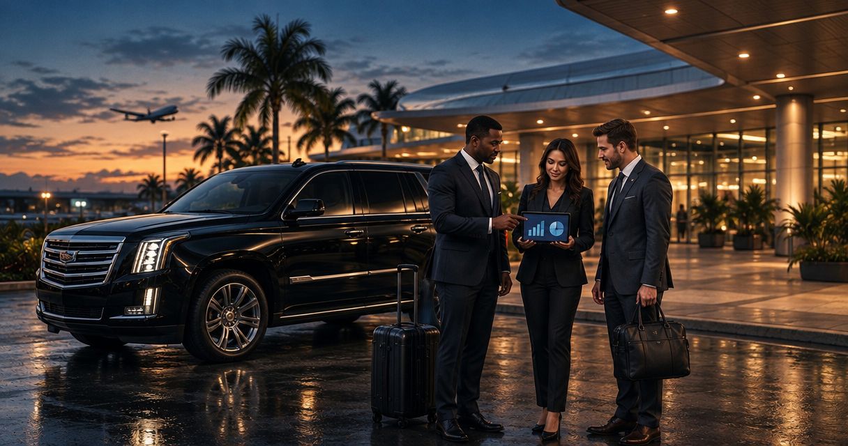 How to compare corporate car service quotes for multiple stops