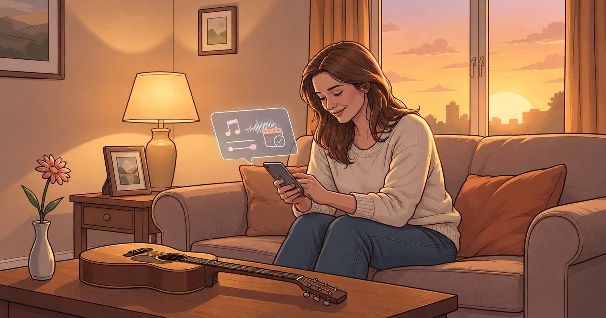 How to automatically text a custom song gift on the big day