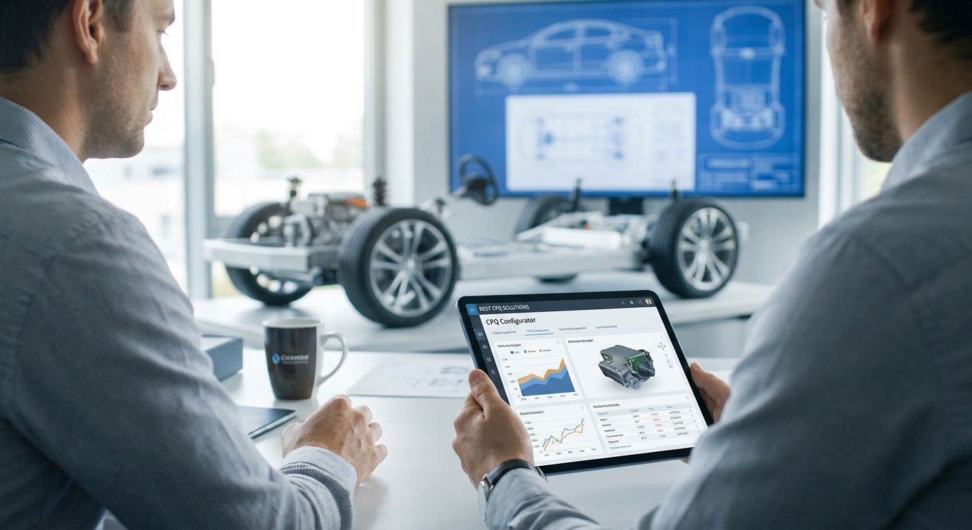 Best CPQ software for automotive tier 1 suppliers