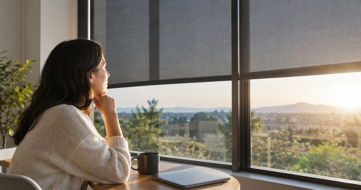How much sunlight do solar shades actually block?