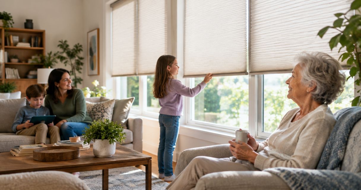 Custom window treatments for aging-in-place and multigenerational households: complete 2026 guide