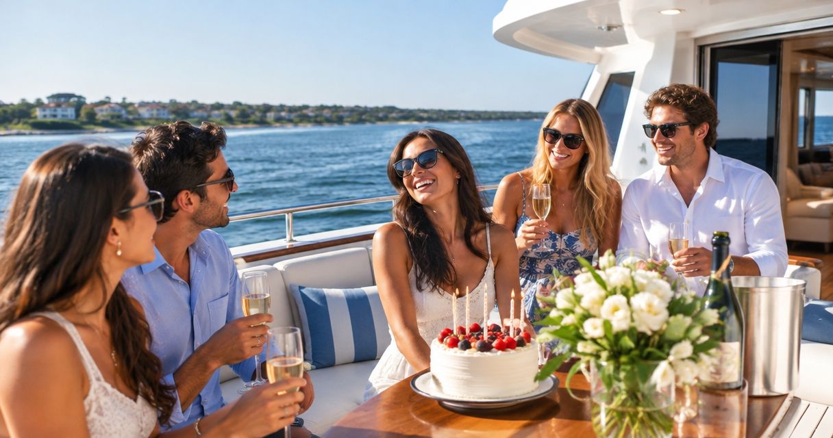 How much does a birthday yacht rental cost in the Hamptons?