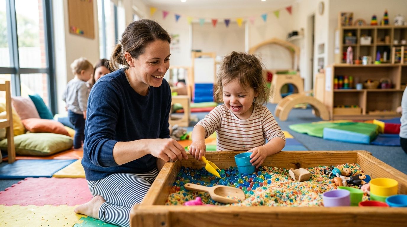 Retention marketing for toddler sensory play centres