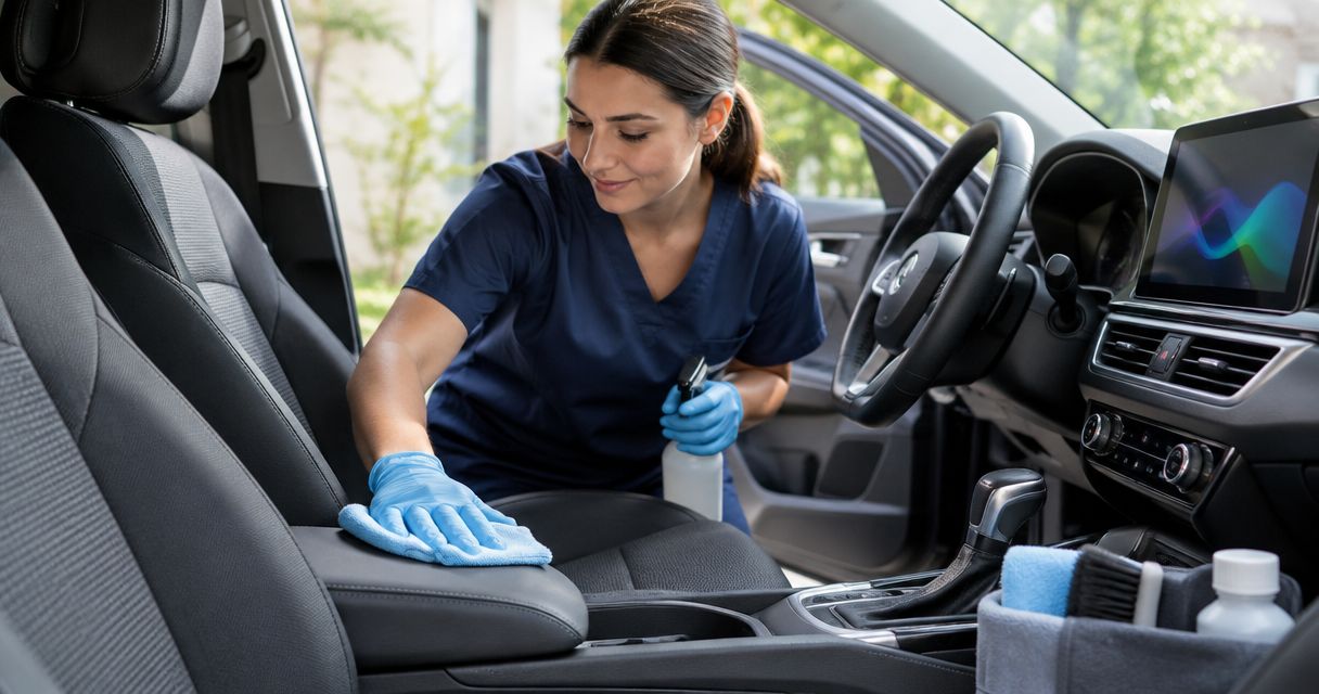 Car interior detailing for home healthcare and hospice workers: complete 2026 guide