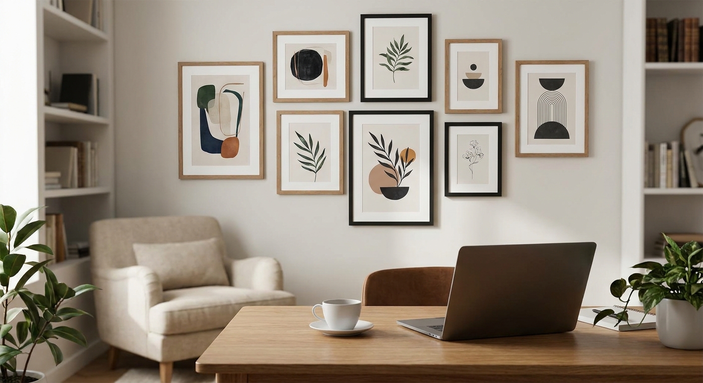 Best framed art prints for home offices