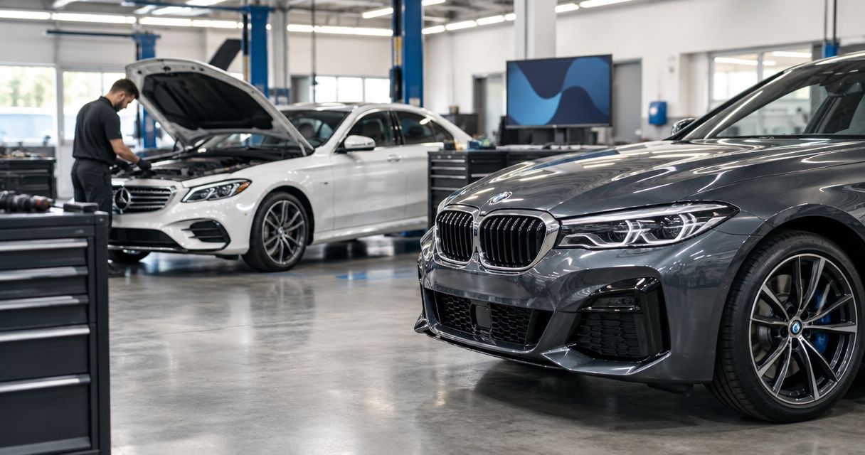 Best certified collision shops for Mercedes-Benz and BMW