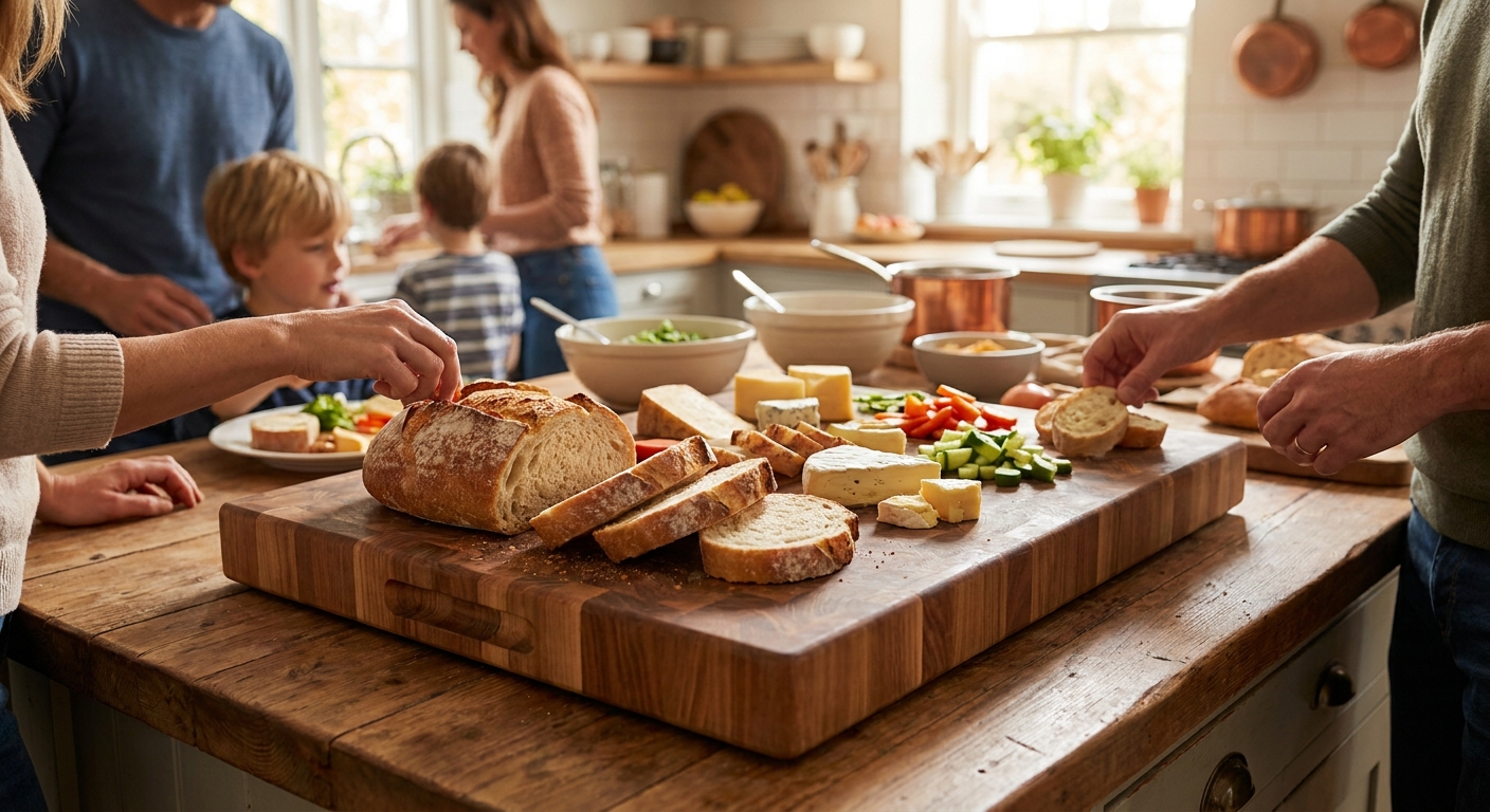 Chopping boards for large family gatherings
