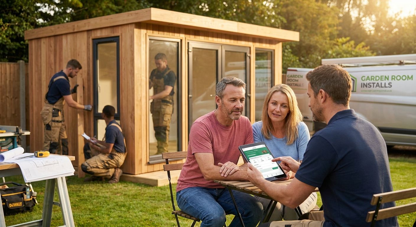 Instalment plans for garden room and outbuilding installers