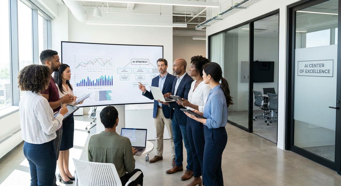 How to build an enterprise AI center of excellence