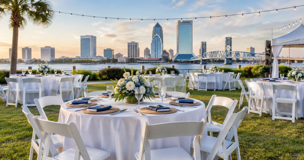 Best party table and chair rental packages in Jacksonville 2026