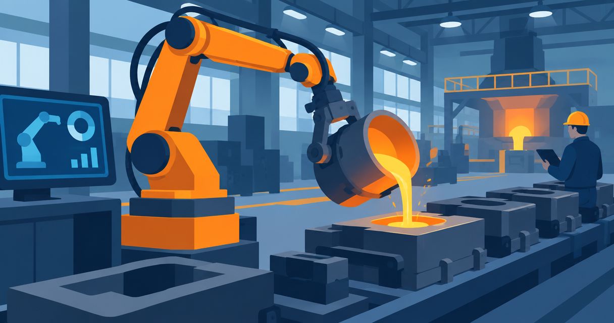 Refurbished robots for metal casting shops: complete 2026 guide