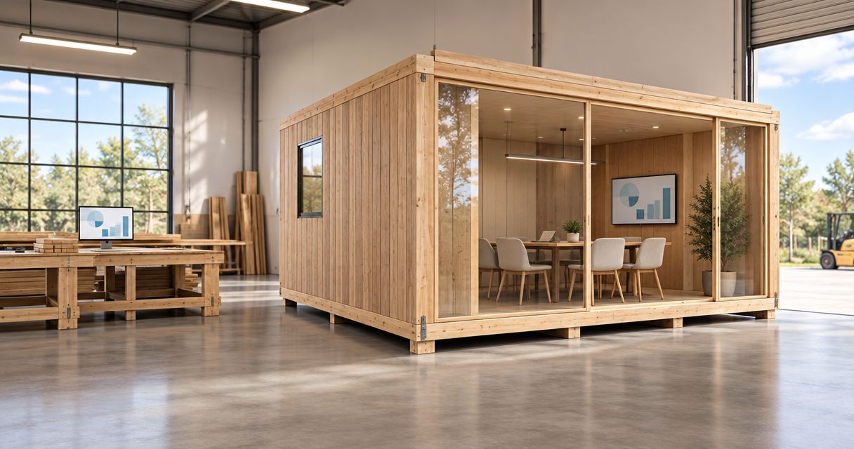 Can commercial fabrication be built off-site?