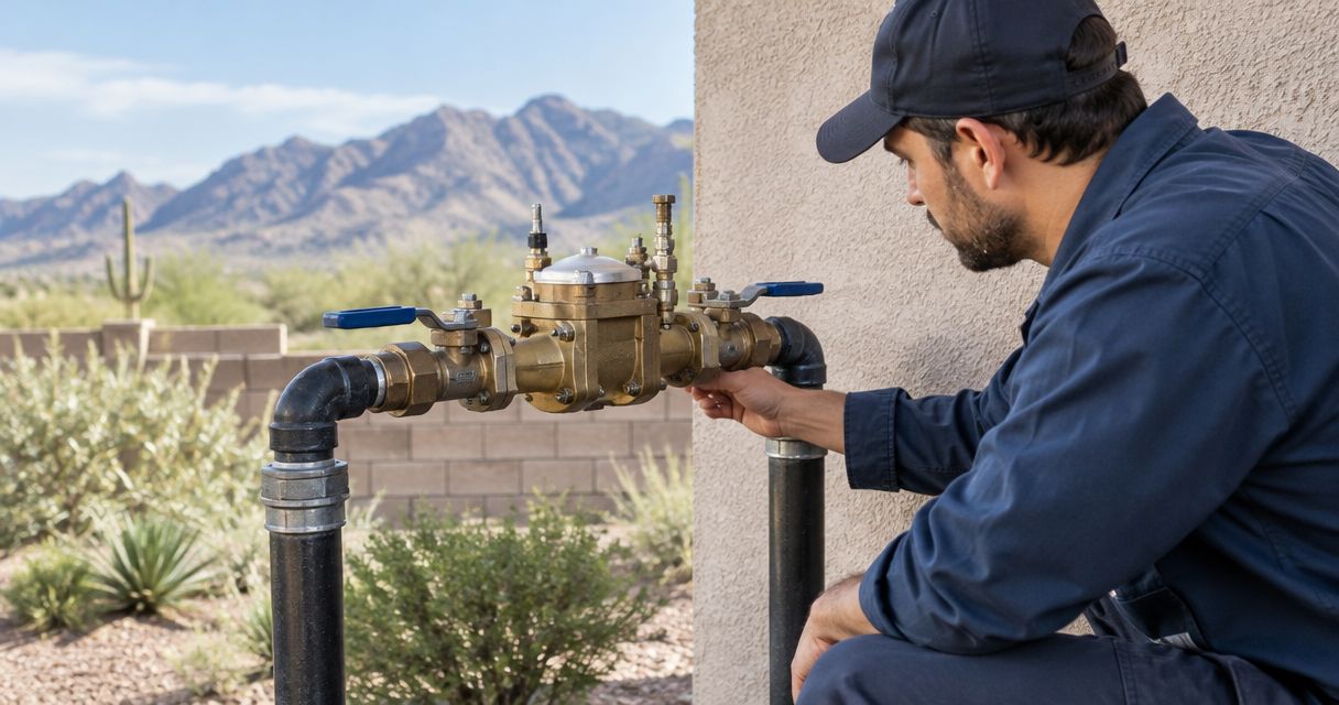 Best backflow preventer devices for Tucson properties in 2026