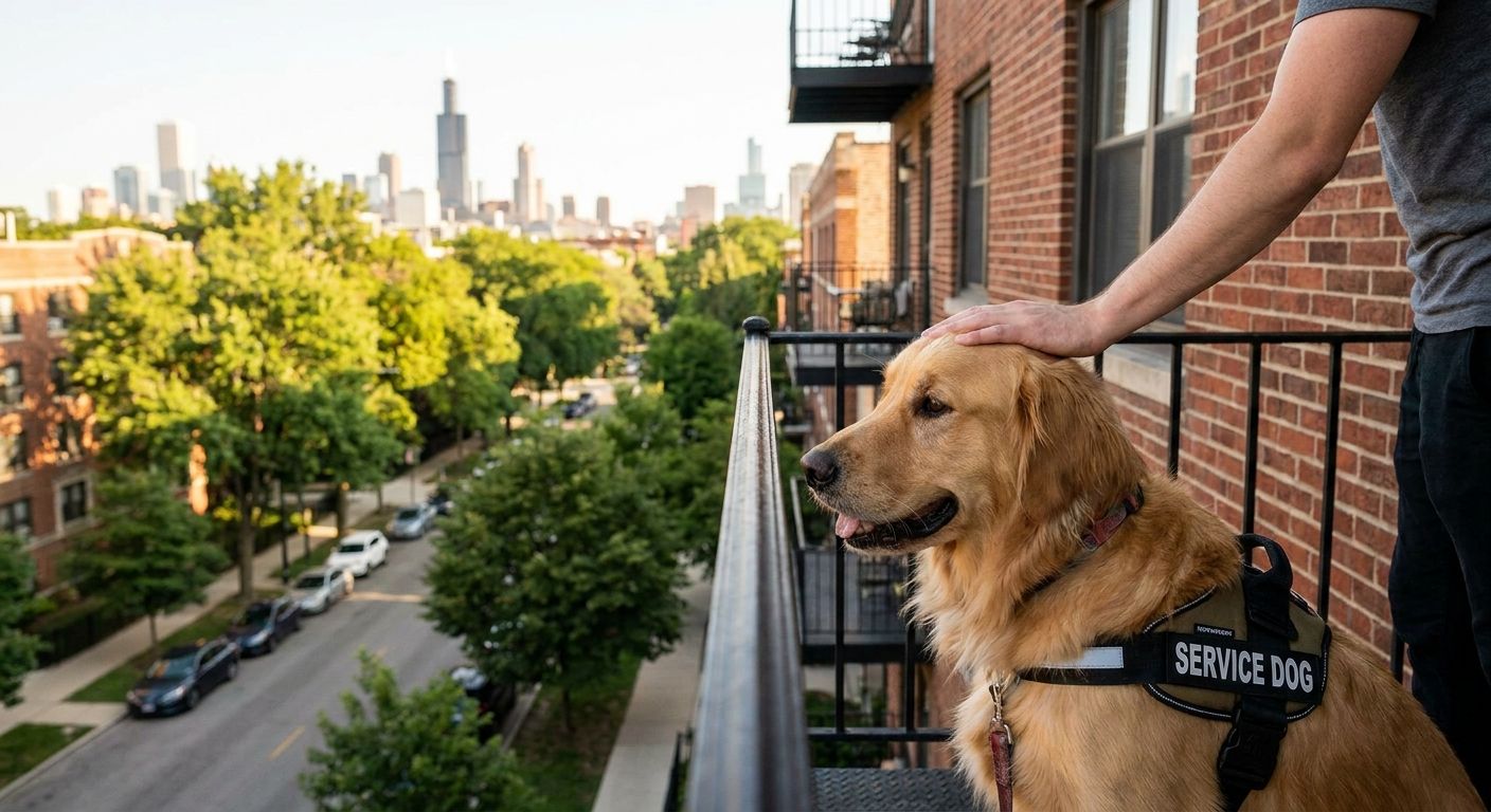 Apartments for renters with service animals in Chicago