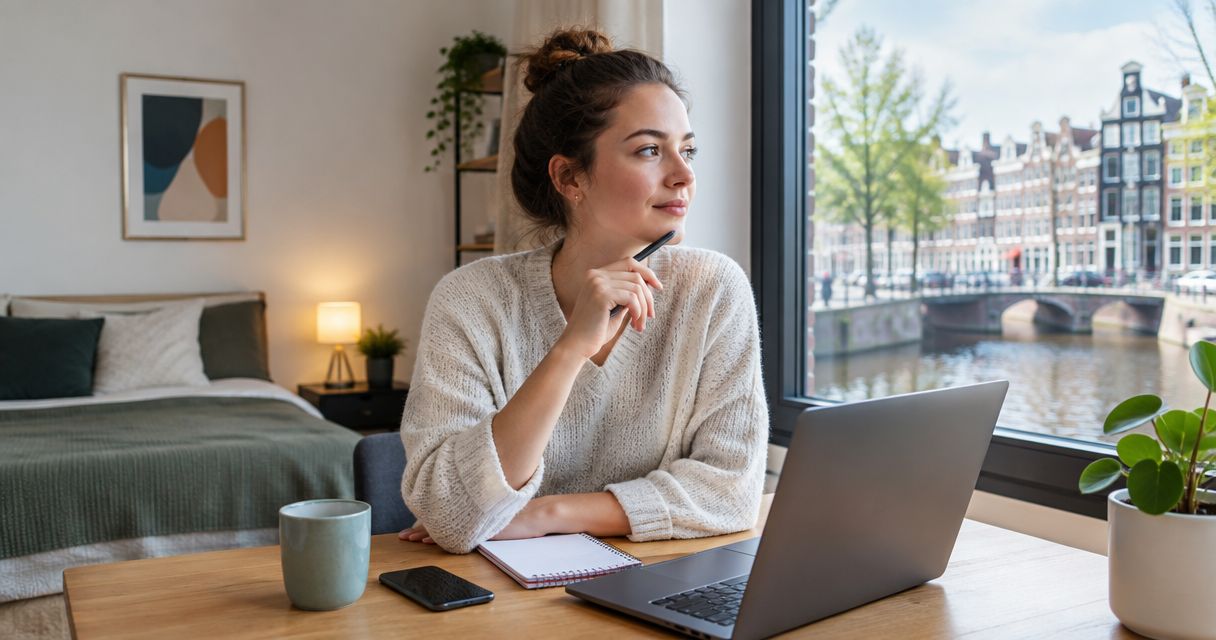 How much does temporary housing cost while apartment hunting in the Netherlands?