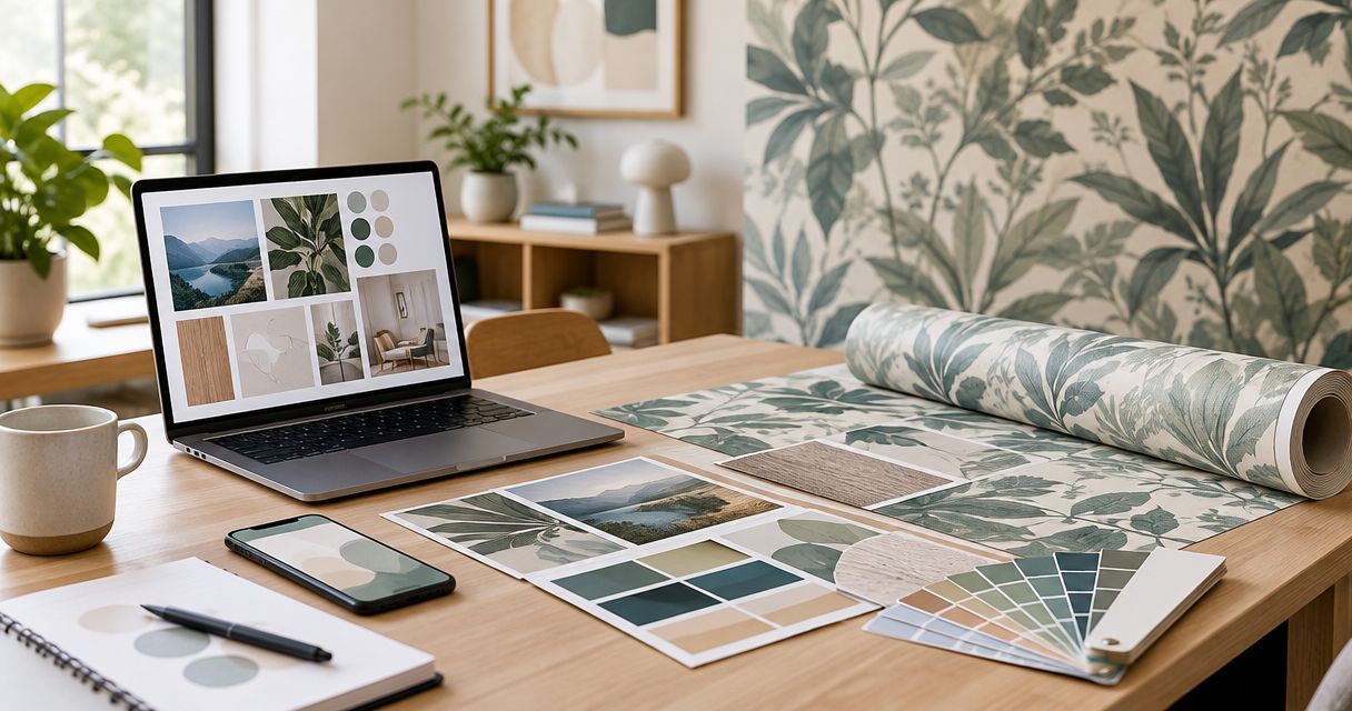 Mood board to custom wallpaper order: complete 2026 workflow