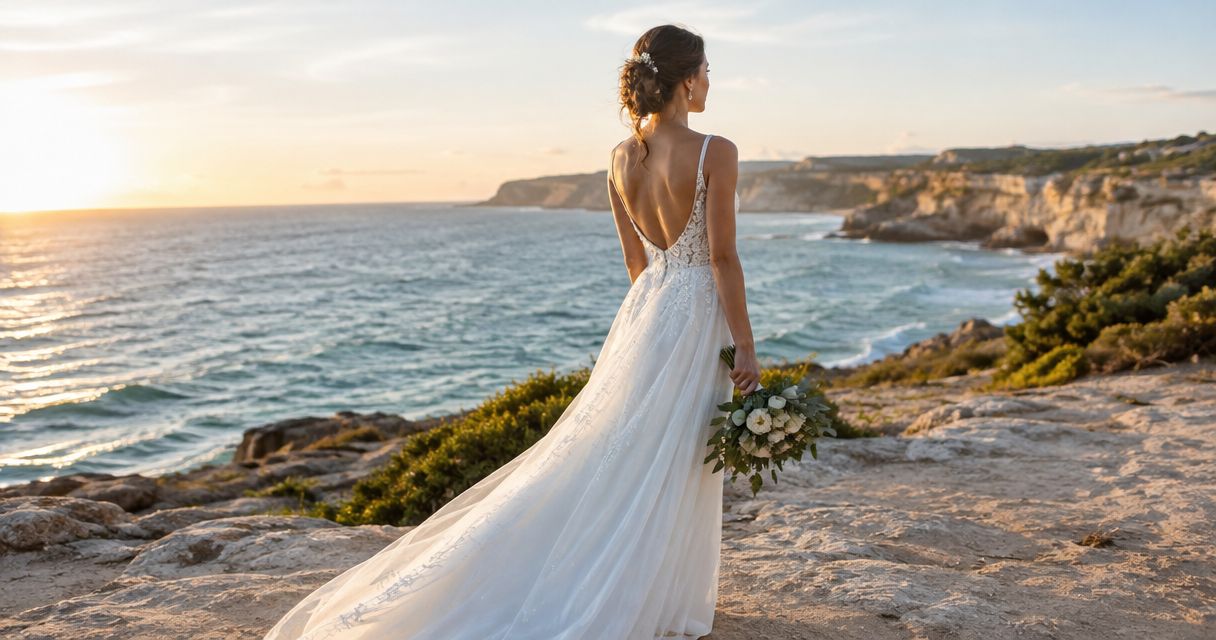 Wedding dresses for destination weddings: complete 2026 guide