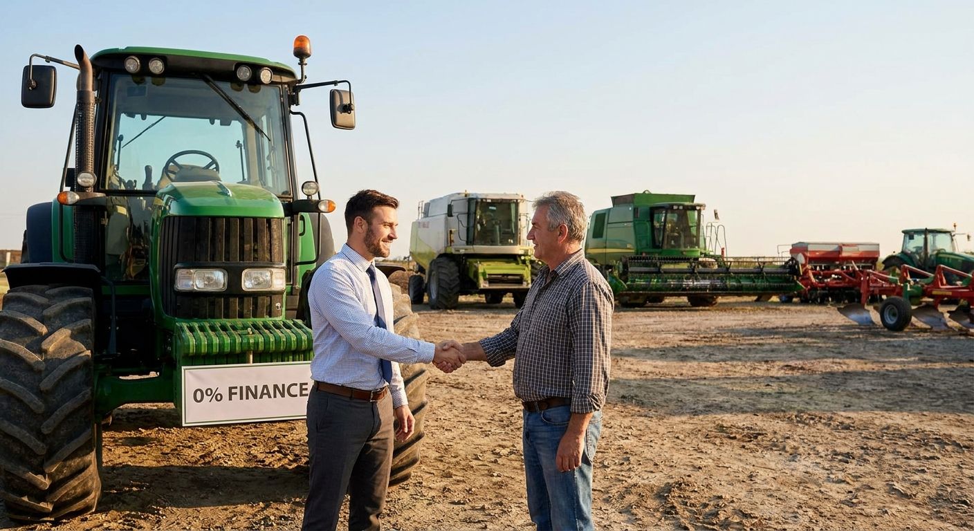 0% finance for agricultural and farm equipment dealers