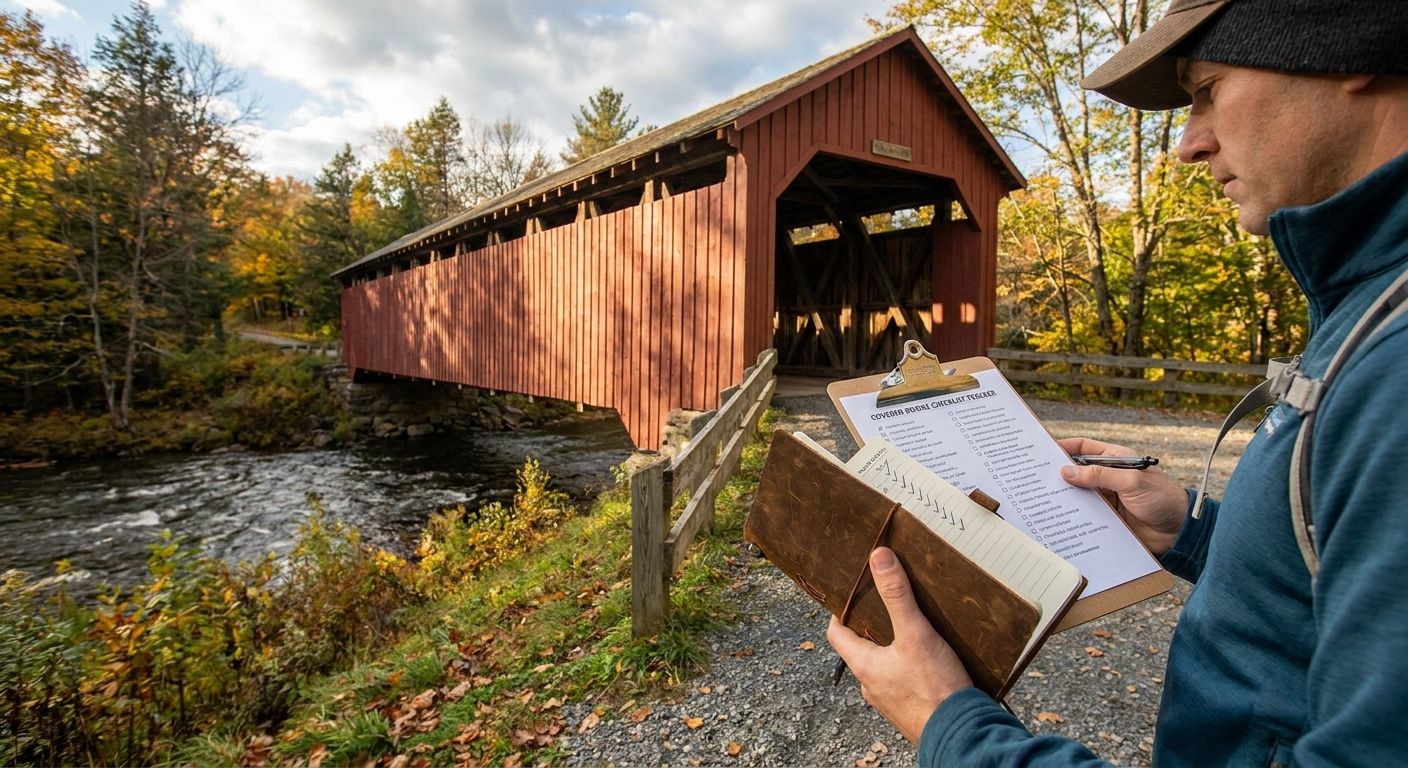 Best covered bridge checklist trackers in 2026