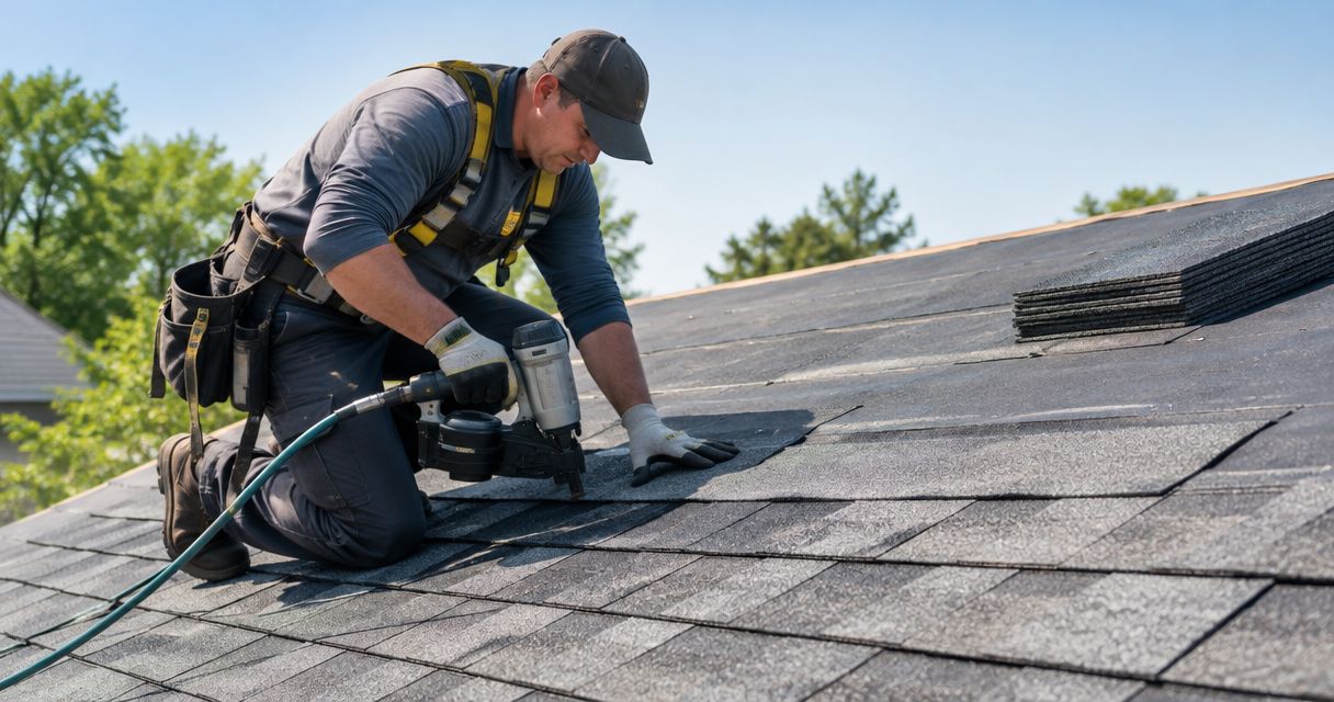 What happens during asphalt shingle installation?