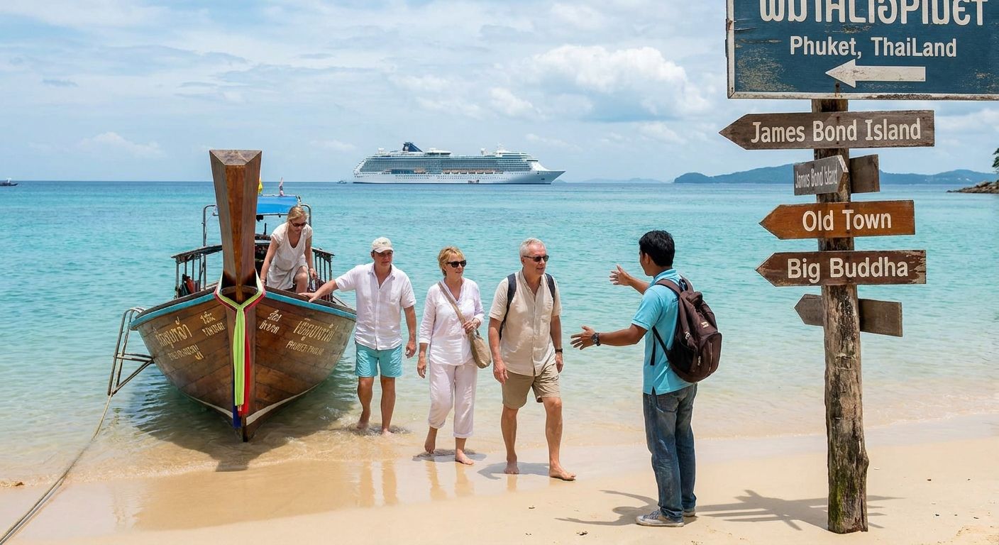 How to build a Phuket shore excursion itinerary for cruise groups