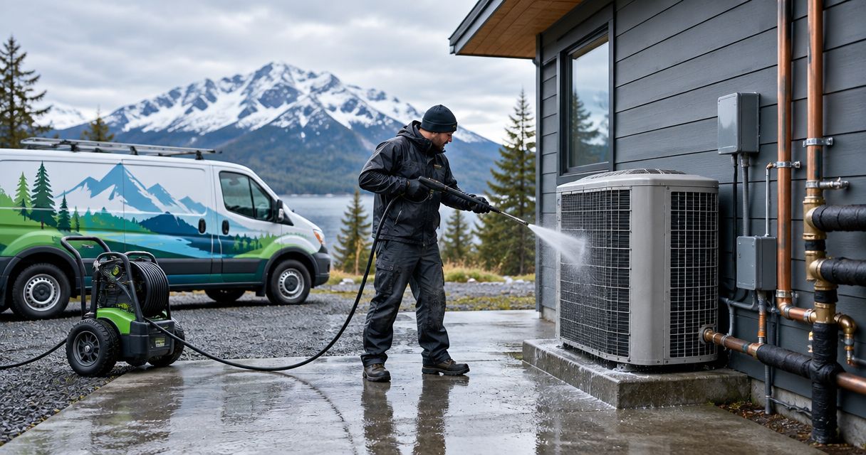 Exterior cleaning for Alaska HVAC and plumbing contractors: complete 2026 guide